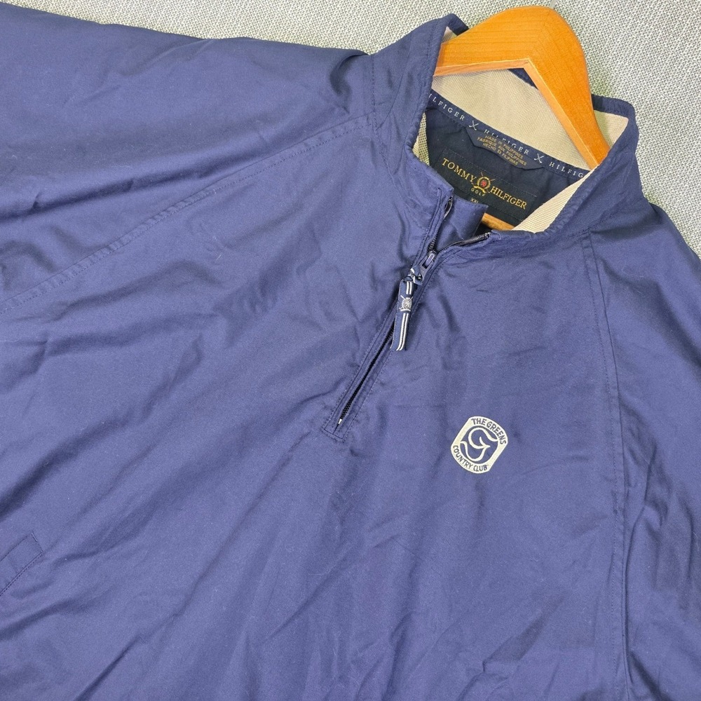 Vintage Tommy Hilfiger Golf x The Greens Country Club Windbreaker Size XXL
